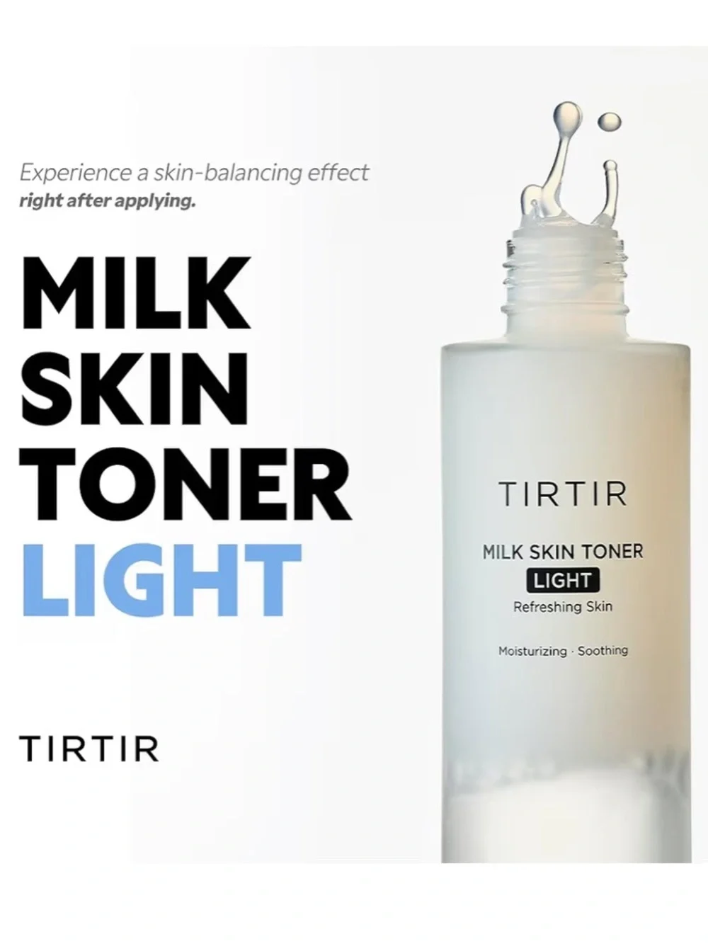 TIRTIR Milk Skin Toner Light - White lot of 5 (1)